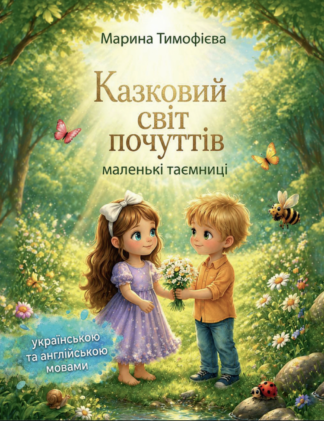 Казковий світ почуттів: маленікі таємниці (для розвитку емоційного інтелекту). Книга для дітей. Повнокольорове видання українською та англійською мовами